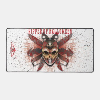 R. of H. Ripper of Halloween Desk Mat
