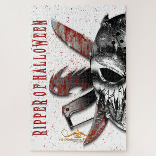 R. of H. Ripper of Halloween Jigsaw Puzzle