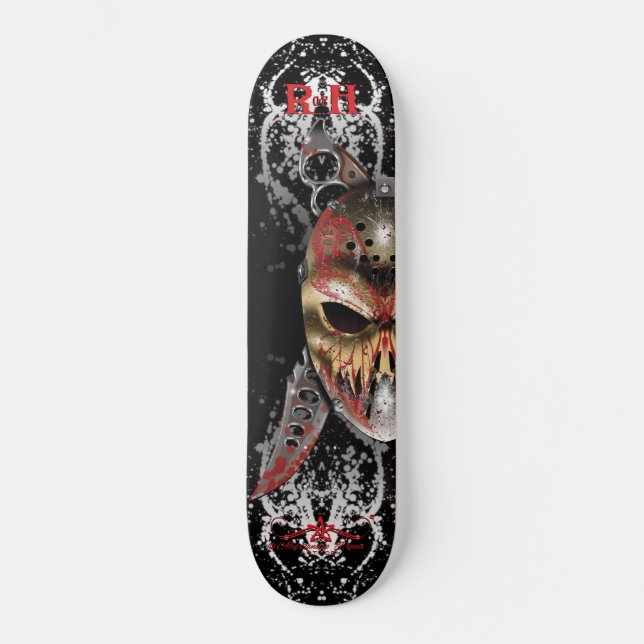 R. of H. Ripper of Halloween Skateboard (Front)
