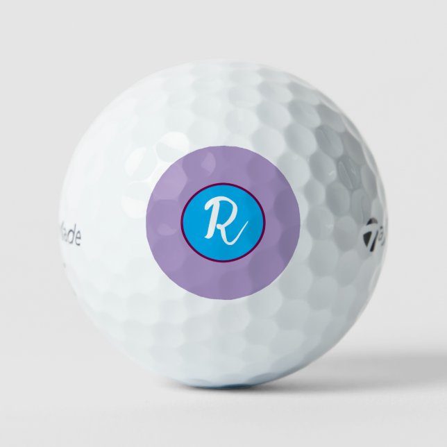R personalised TaylorMade golf balls  (Front)