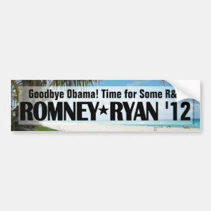 R&R Romney/Ryan Bumper Sticker