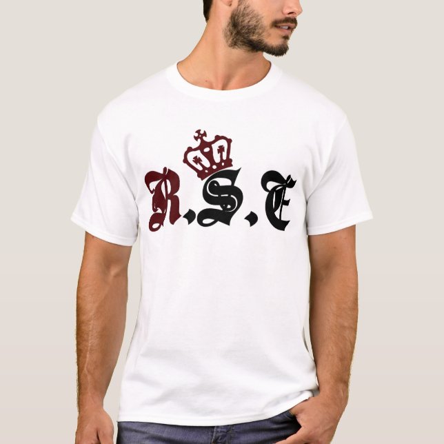 R.S.E [Write Art, Perform Masterpiece] (White Tee) T-Shirt (Front)