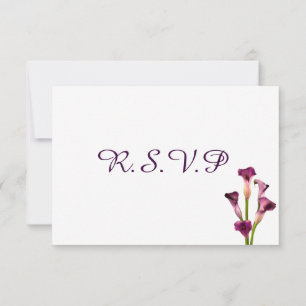 R.S.V.P. 3.5X5 PAPER INVITATION CARD