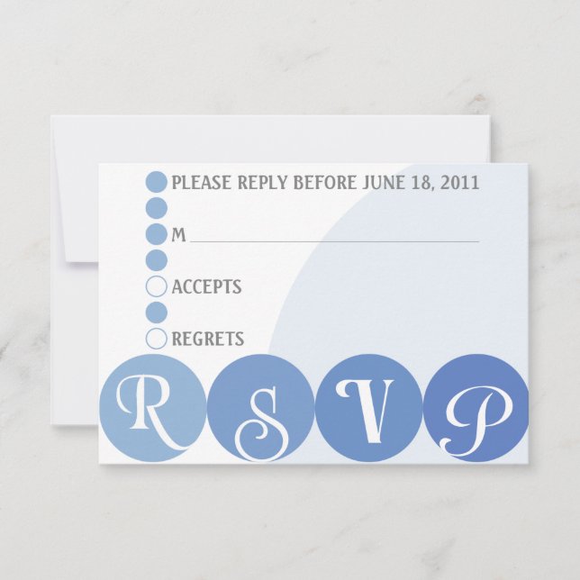 R.s.v.p. Card (Front)