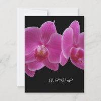 R.S.V.P. Without Menu Invitation for 5 x 7 Invite