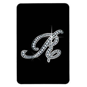 R script "Diamond Bling" Magnet