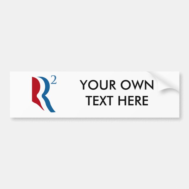 R SQUARED - ROMNEY RYAN 2012.png Bumper Sticker (Front)