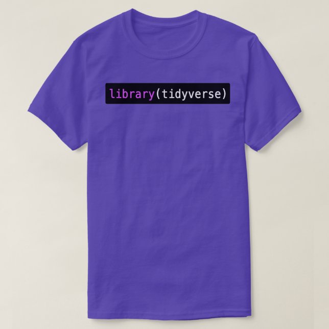 r tidyverse 4 T-Shirt (Design Front)