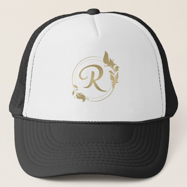 R TRUCKER HAT (Front)