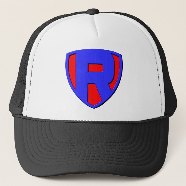R TRUCKER HAT (Front)