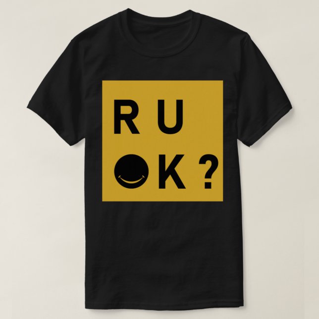 R u ok  day, for are you ok Classic T-Shirt (Design Front)