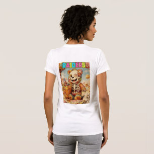 RA1DER5: The "Sugar Rush Skeleton" Retro Graphic T T-Shirt