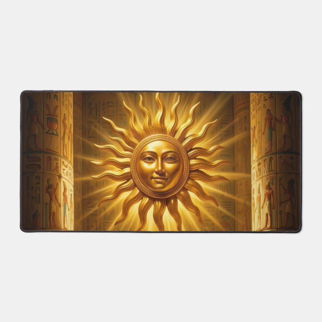 Ra – Ägyptischer Sonnengott´1 Desk Mat (Front)