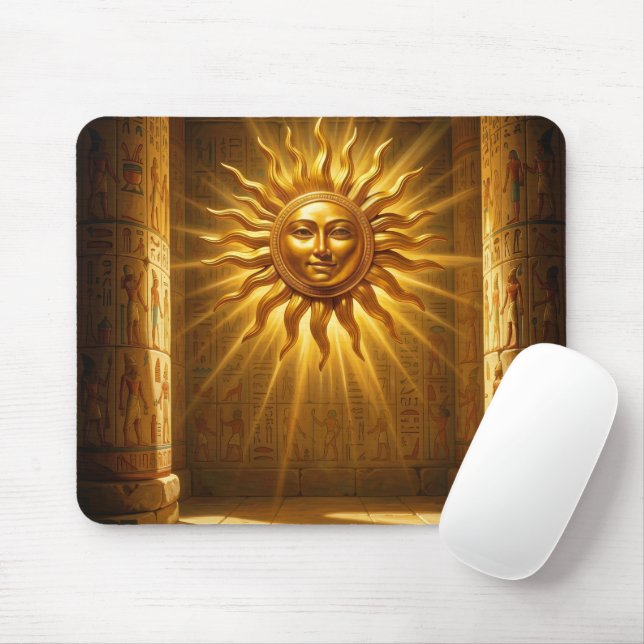 Ra – Ägyptischer Sonnengott´1 Mouse Mat (With Mouse)