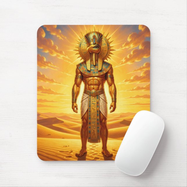 Ra – Egyptian Sun God´1 Mouse Mat (With Mouse)