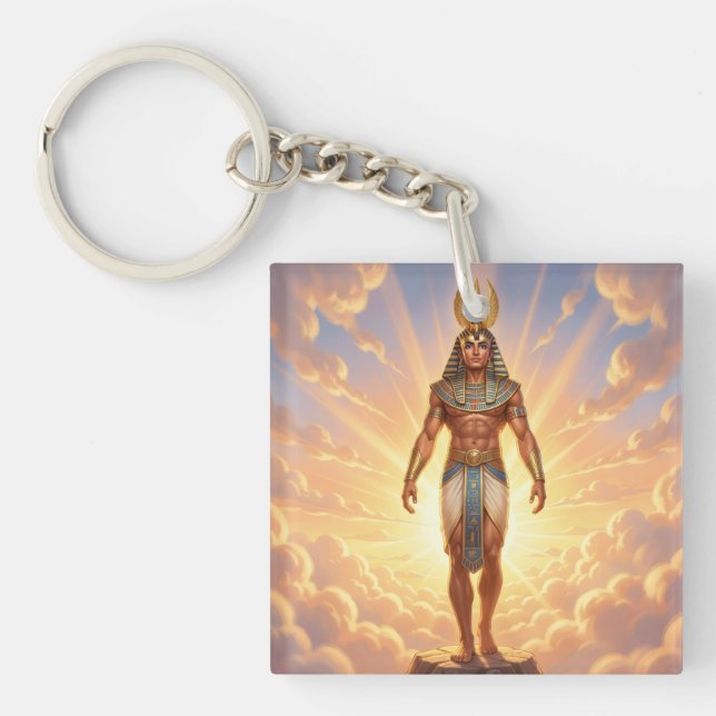 Ra – Egyptian Sun God´4 Key Ring (Front)