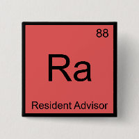 Ra - Resident Advisor Chemistry Element Symbol Tee