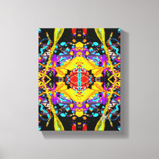 Ra Unconditional Love Kaleidoscopic Abstract Canvas Print