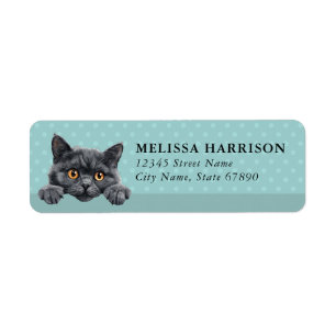 Raas Cat Return Address Labels