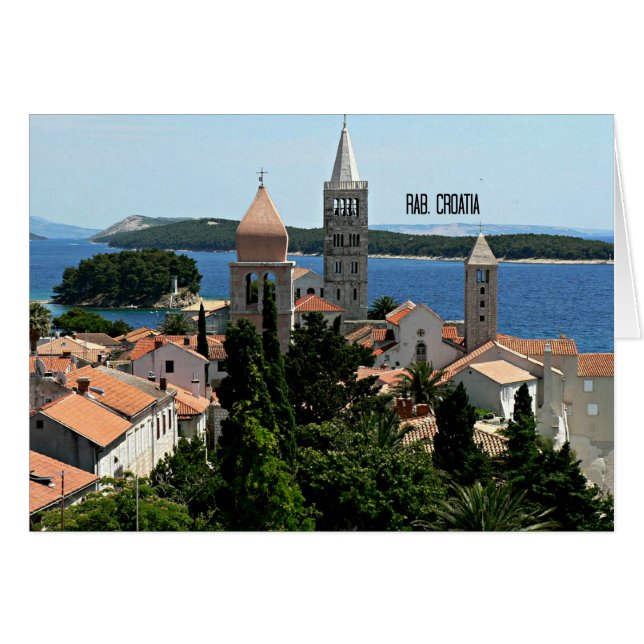 Rab, Croatia landscape photograph (Front Horizontal)