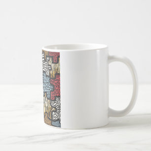RAB Rockabilly Animal Print Puzzle Coffee Mug