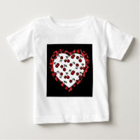 RAB Rockabilly Cherries Leopard Print Heart