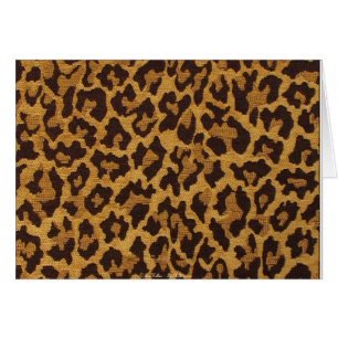 RAB Rockabilly Leopard Print Brown Gold