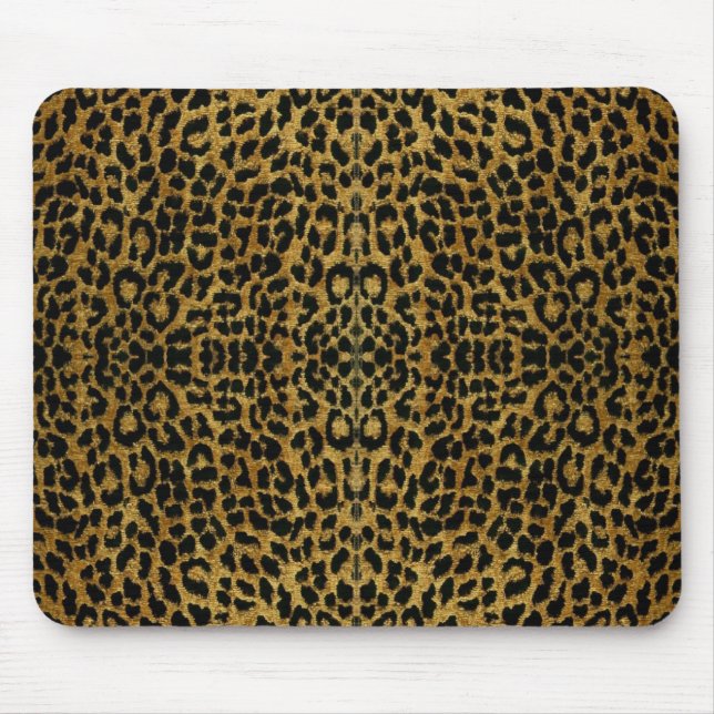 RAB Rockabilly Leopard Print Gifts Mouse Mat (Front)