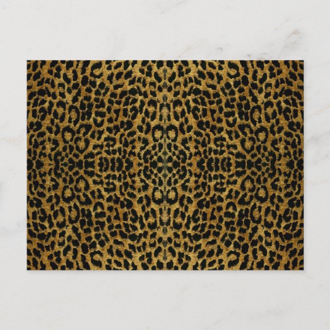 RAB Rockabilly Leopard Print Gifts Postcard (Front)