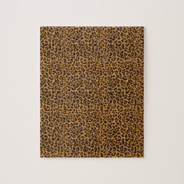 RAB Rockabilly Leopard Print Puzzle (Vertical)
