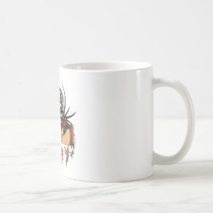 RAB Rockabilly Skull Roses Love Lipstick Coffee Mug