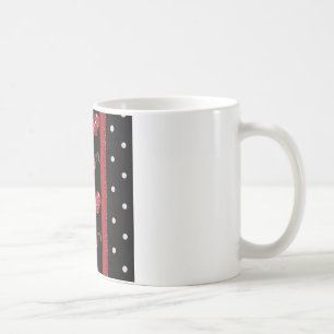 RAB Rockabilly Very Cherry Cherries Black Coffee Mug