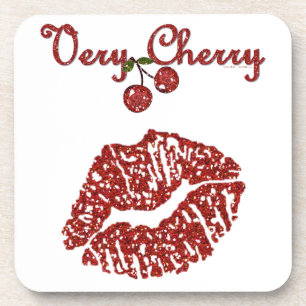 RAB Rockabilly Very Cherry Kiss Coaster