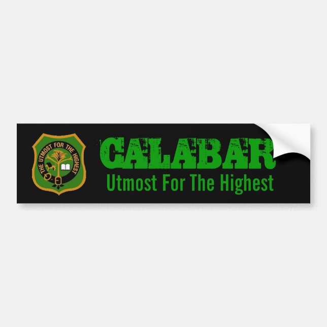 Rabalac Calabar Bumper Sticker (Front)