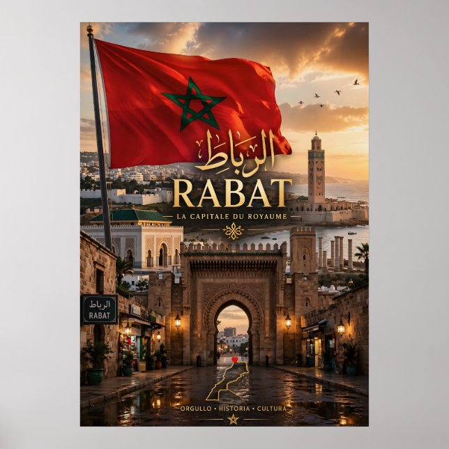 Rabat Morocco Poster (Front)