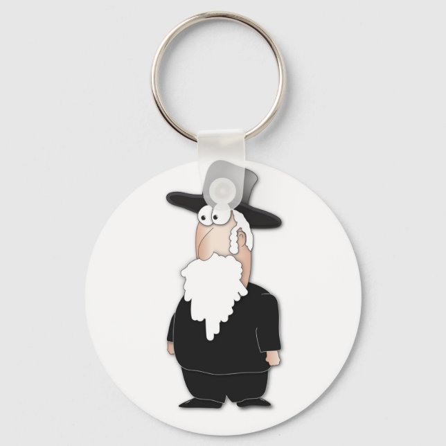 Rabbi Key Ring (Front)