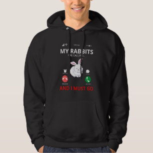 Rabbi My Rabbits Are Calling Hoodie
