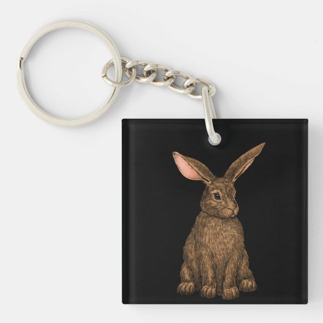 Rabbit 3 key ring (Front)