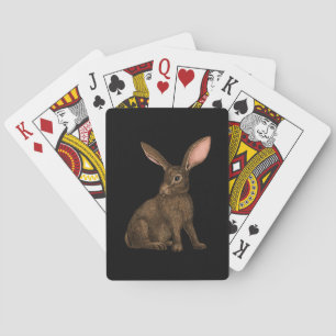 Rabbit 4 playing cards