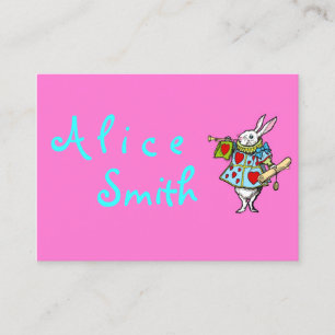 Rabbit Alice in Wonderland - Business Cards