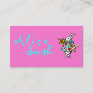 Rabbit Alice in Wonderland ~ Business Cards