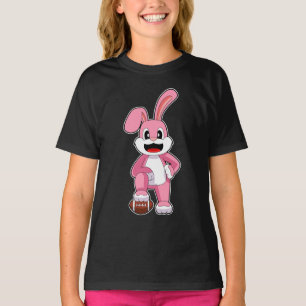 Rabbit American Football Sports T-Shirt