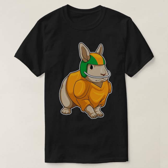 Rabbit American T-Shirt (Design Front)