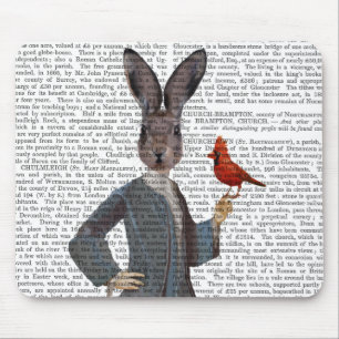 Rabbit and Bird 2 Mouse Mat