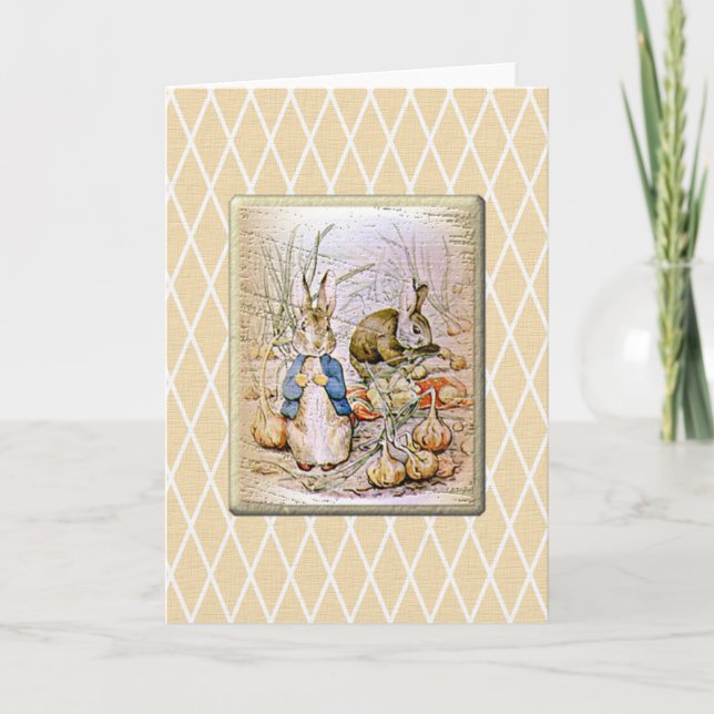 Rabbit and Friends Card (Front)