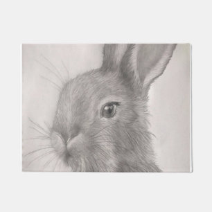 Rabbit Art Door Mats