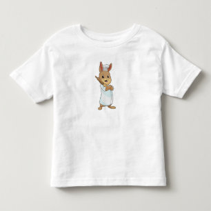Rabbit as Baker with Rolling pin Toddler T-Shirt