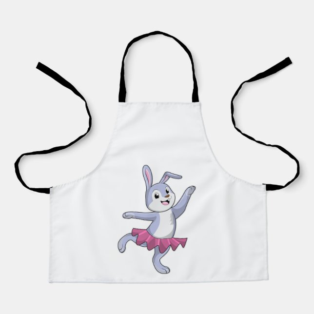 Rabbit as Ballerina at Ballet Apron (Front)