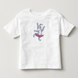 Rabbit as Ballerina at Ballet Toddler T-Shirt