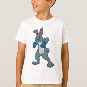 Rabbit as Boxer with Boxing gloves T-Shirt